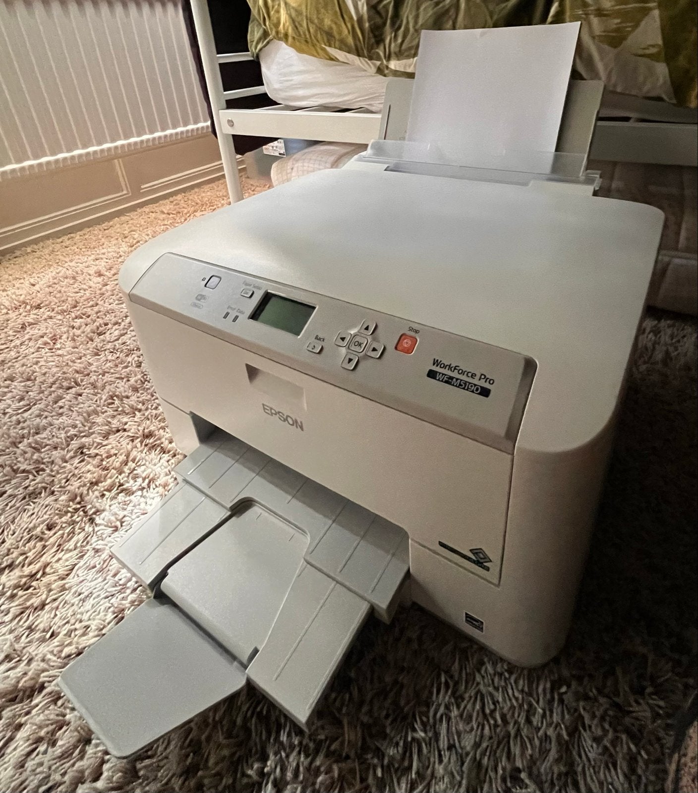 Epson Workforce Pro WF-M5190 Zwart-wit Inkjetprinter, Computers en Software, Printers, Ophalen, Zwart-en-wit printen, Gebruikt