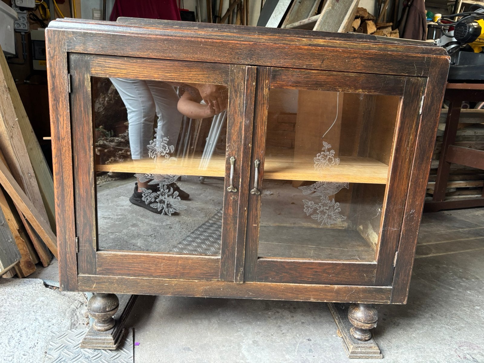 Brocante theekastje, Antiek en Kunst, Ophalen