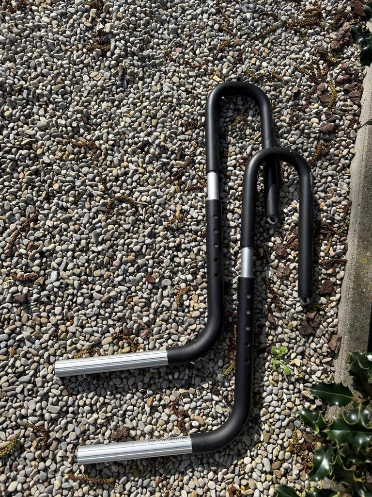 Beugels voor surfplank of tassen aan fiets, Ophalen of Verzenden, Gebruikt