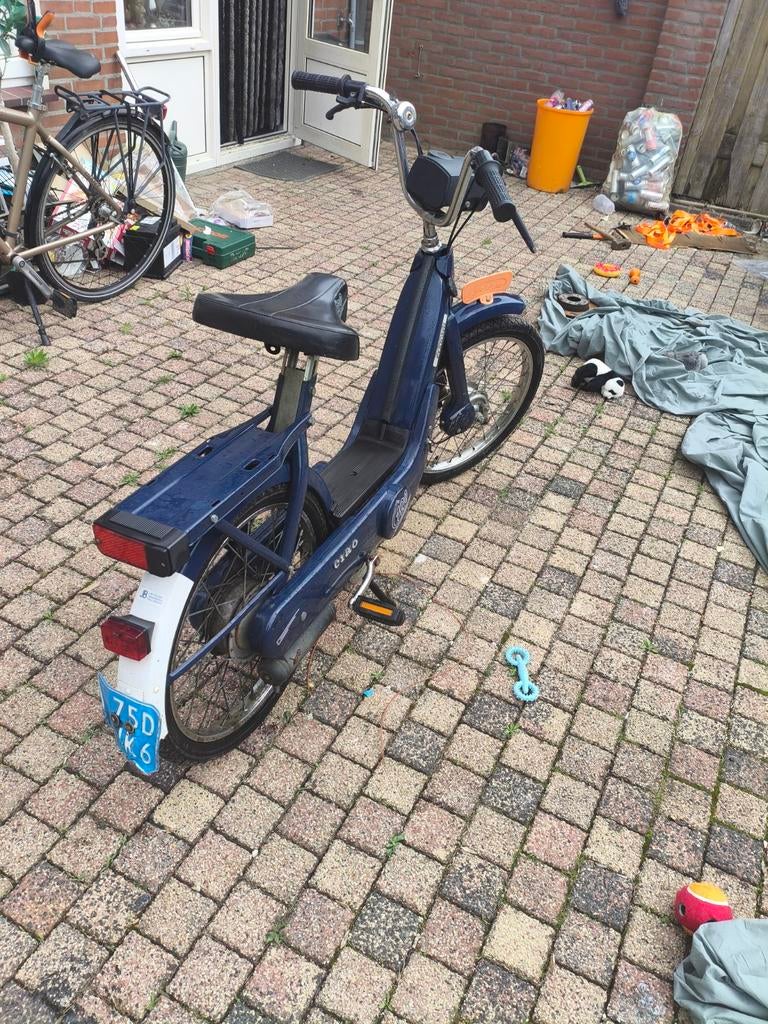 Nette verspa ciao, Ophalen