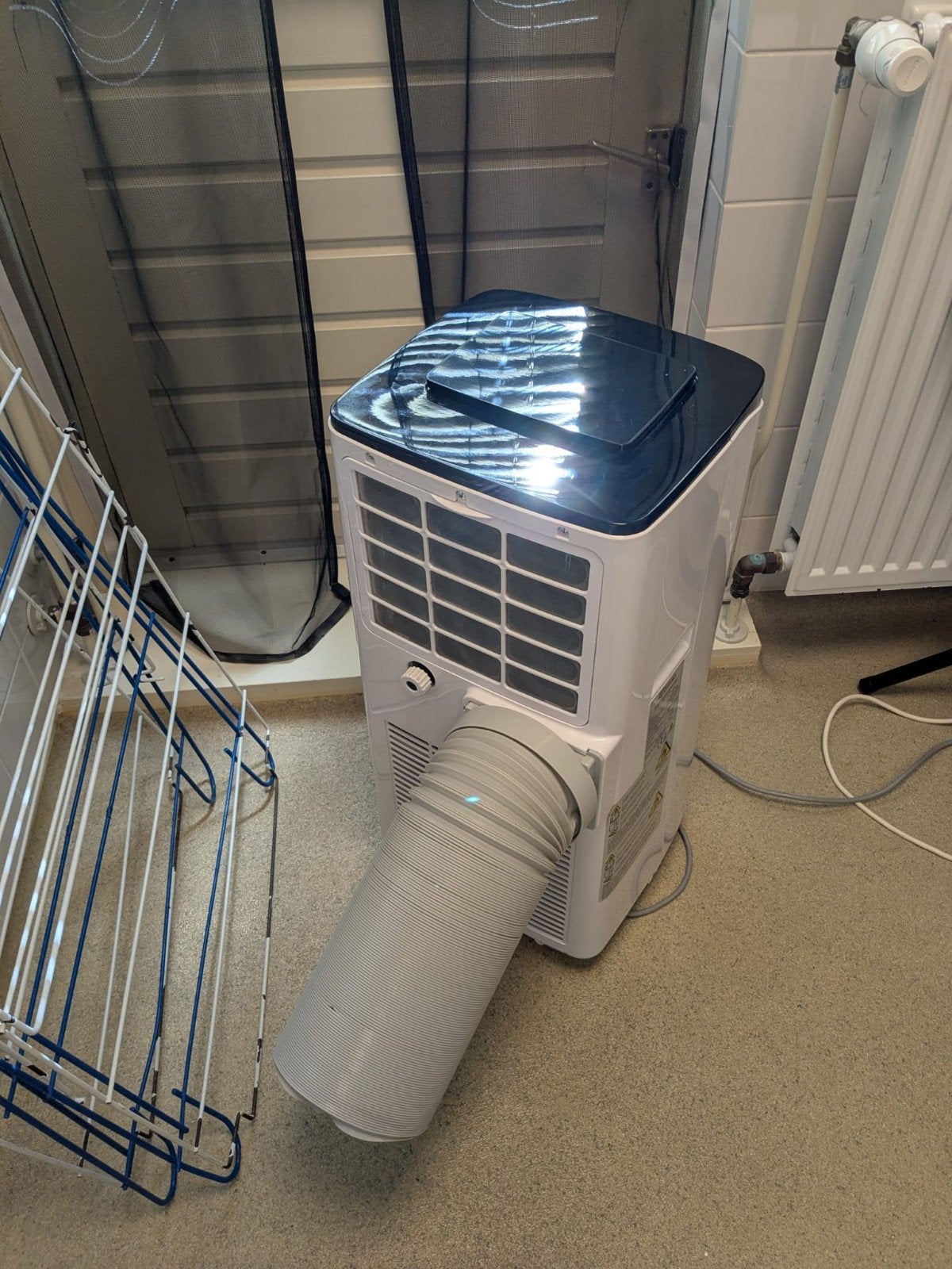 ️ Termozeta Airzeta Clima C2 – Mobiele airco – 7000 BTU, Witgoed en Apparatuur, Minder dan 60 m³, Ventileren, 3 snelheden of meer