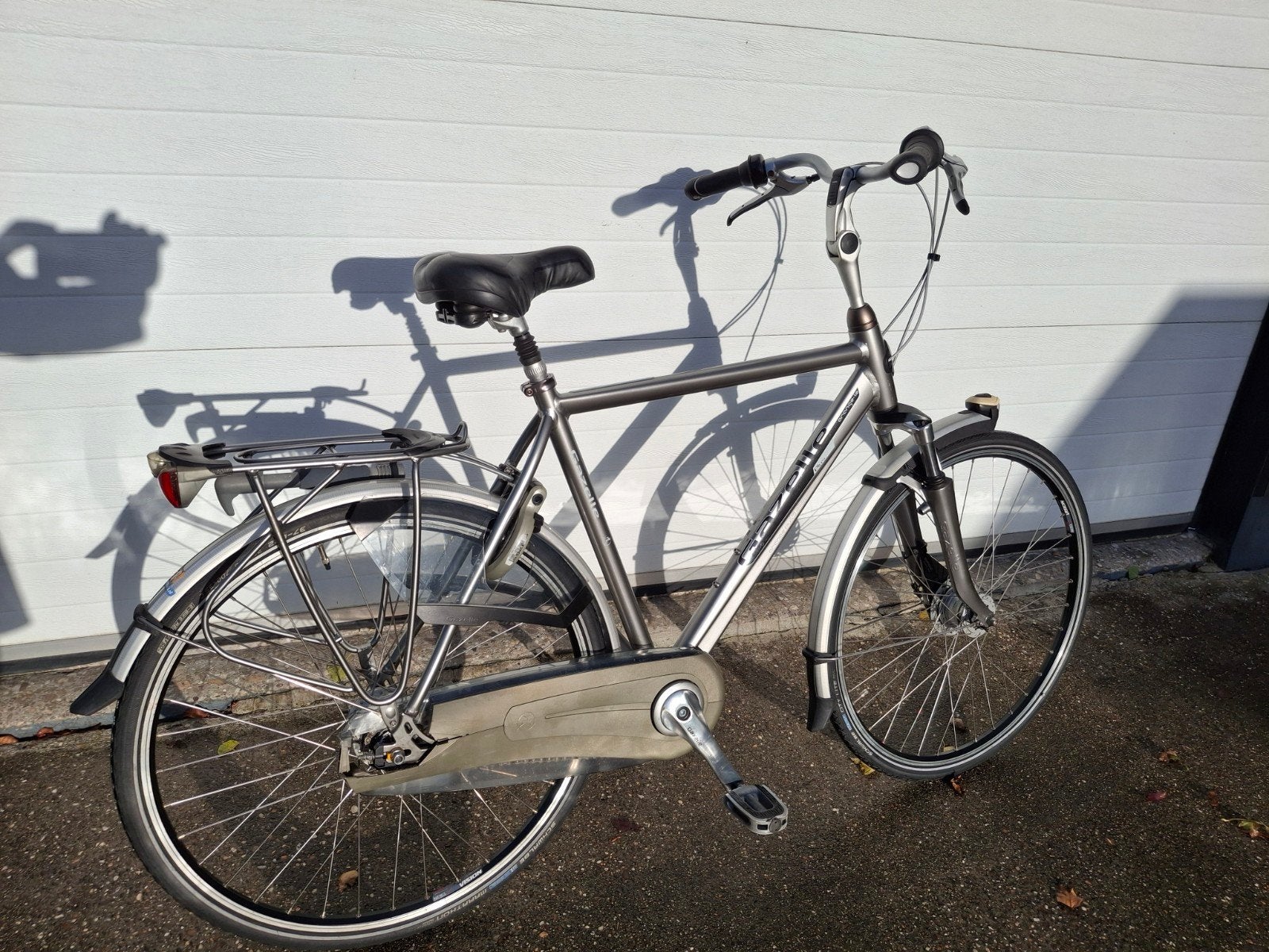 Gazelle herenfiets 28 inch met 7 versnellingen., Ophalen, Gebruikt, Versnellingen, 57 tot 61 cm