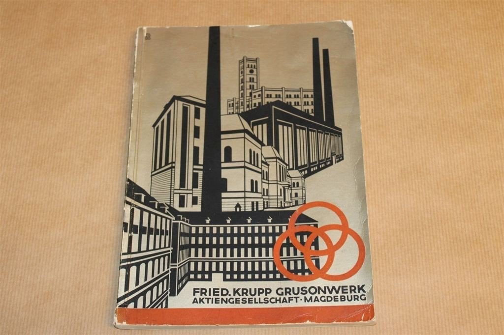 Zeldzaam boek over Fried. Krupp machinefabriek 1936 !!, Boeken, Ophalen of Verzenden, Zo goed als nieuw, Europa