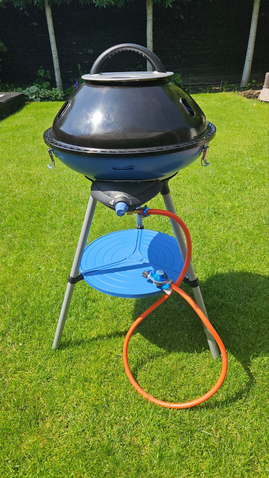 Campingaz Party Grill 600 - Complete Gasbarbecue, Ophalen of Verzenden, Zo goed als nieuw, Campingaz