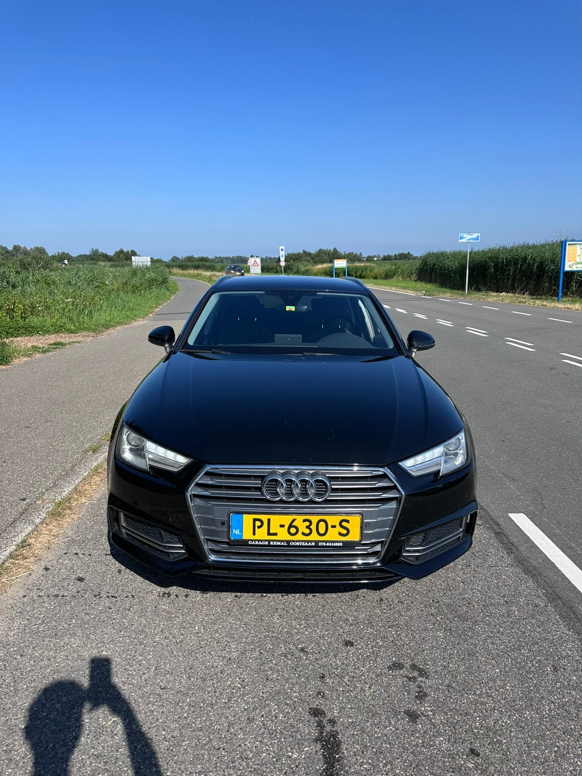 Audi A4 2.0 TDI Ultra 150pk S Tronic 2017 Zwart, Auto's, Audi, 4 cilinders, A4, Zwart, Diesel