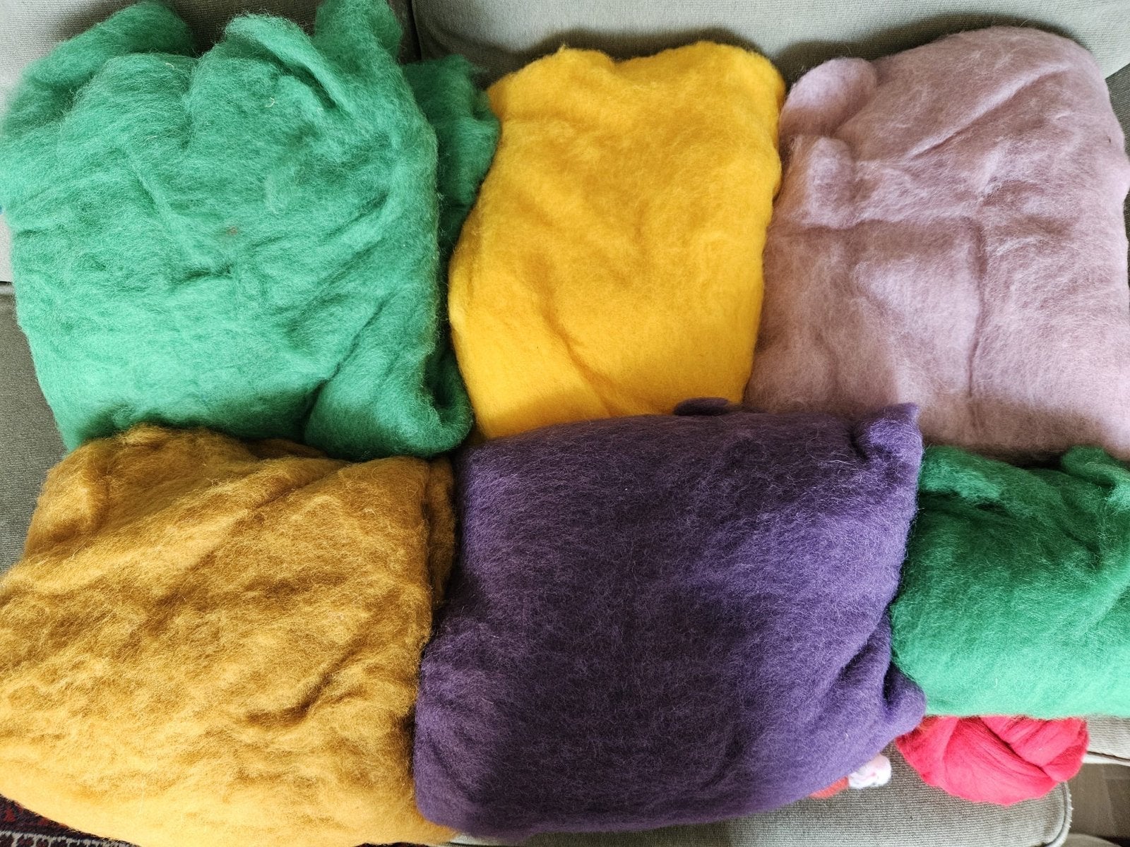 Supermooie Merino wol om mee te spinnen of vilten, Ophalen of Verzenden, Nieuw, Breien of Haken, Wol of Garen