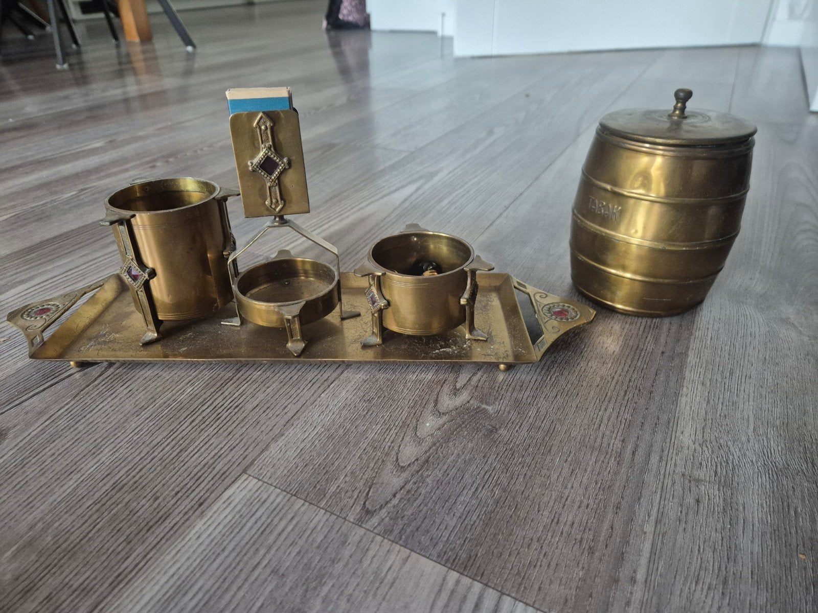 Rokersset, Ophalen of Verzenden, Gebruikt, Overige materialen, Minder dan 25 cm