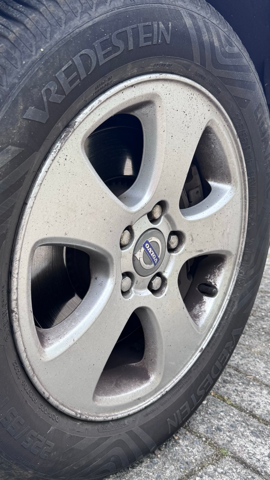 Hankook All Season Kinergy Banden met Volvo Velgen V70, Auto-onderdelen, Banden en Velgen, Ophalen, Gebruikt, 16 inch, Banden en Velgen