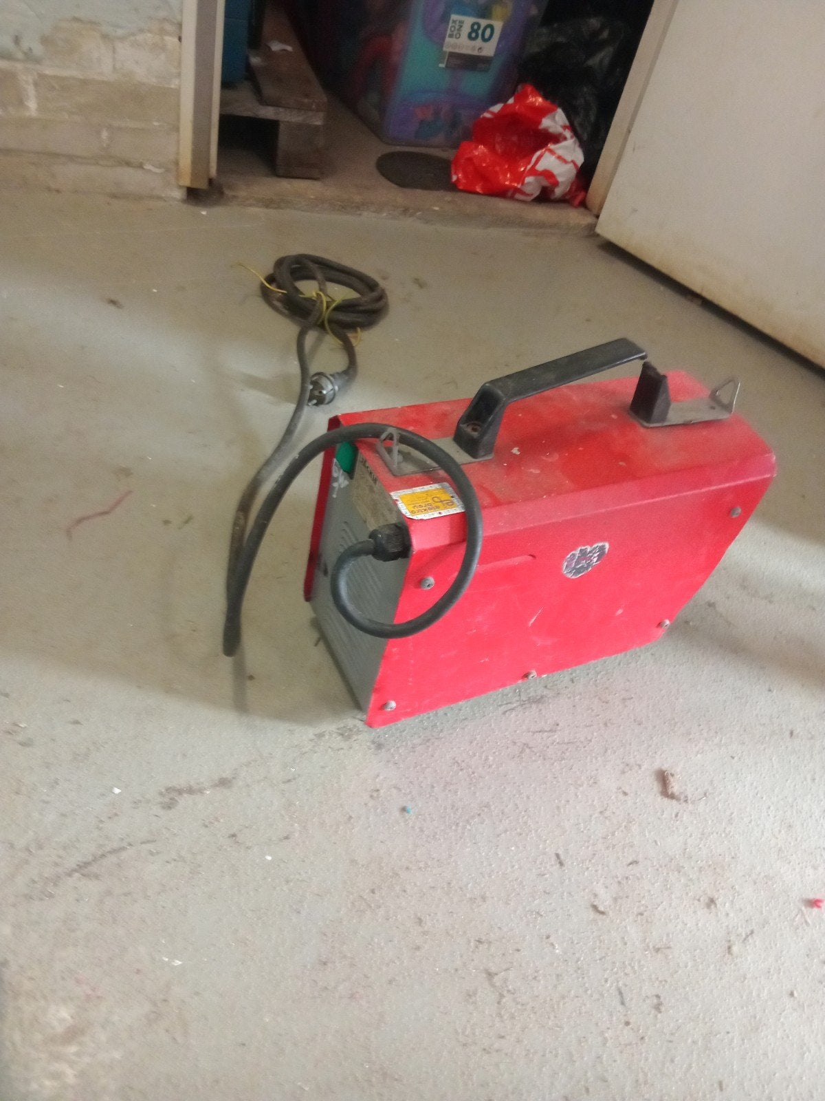 Rood lasapparaat - Gebruikt, Ophalen of Verzenden, Gebruikt, Minder dan 150 ampère, Overige typen