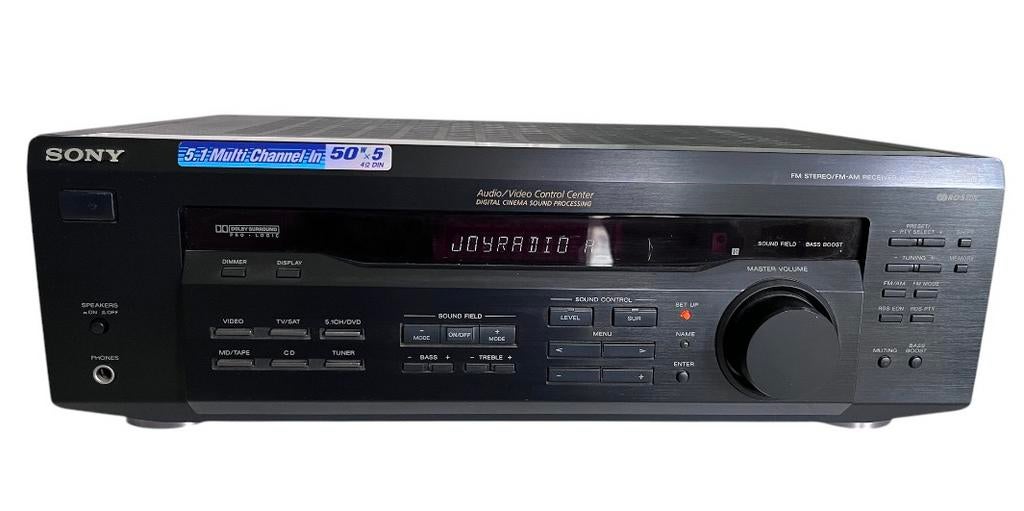 Sony receiver STR DE 245 met veel vermogen!!!, Audio, Tv en Foto, Versterkers en Receivers, Ophalen of Verzenden, Zo goed als nieuw