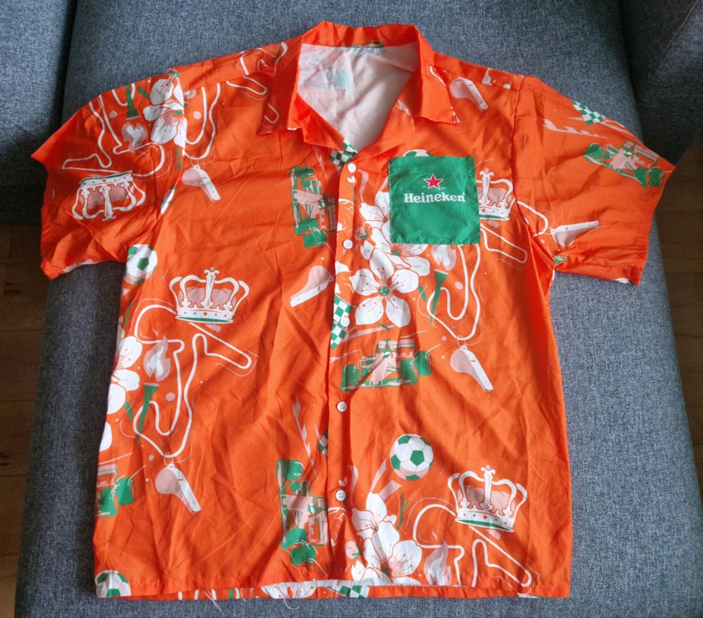 Heineken Oranje Shirt - Ongebruikt Fan Shirt, Ophalen, Nieuw, Heineken