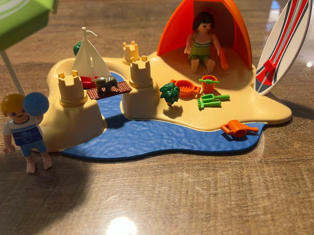 Playmobil Compactset Strandvakantie - 4149, Ophalen of Verzenden, Gebruikt, Complete set