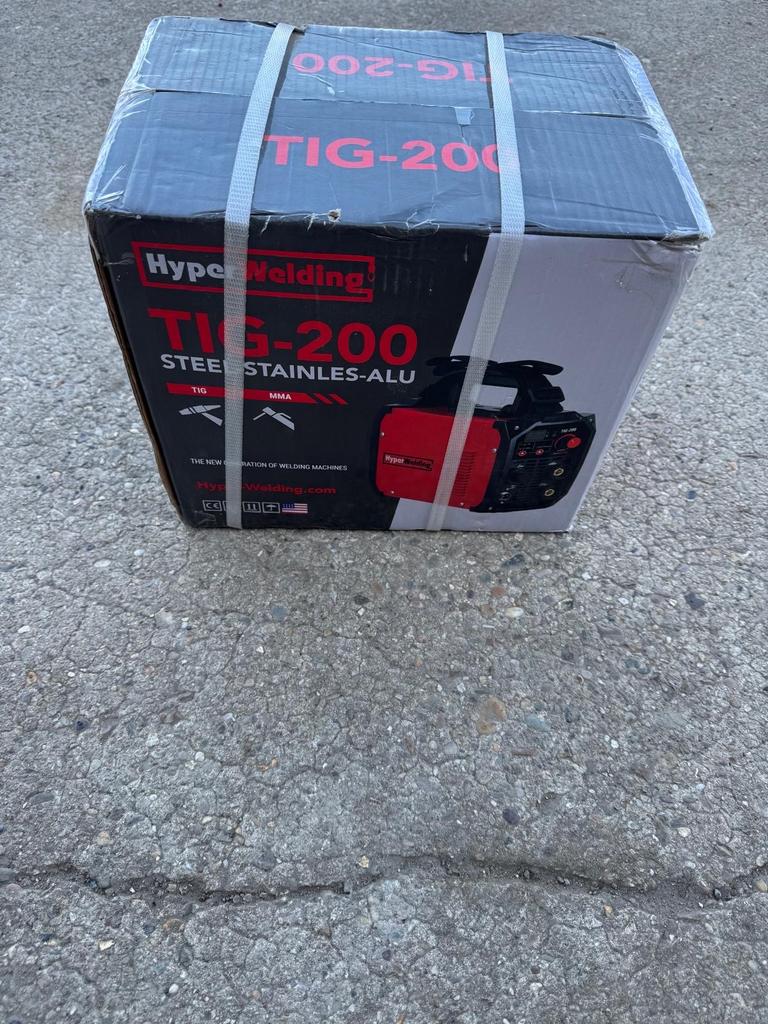 Hyper Welding TIG-200 lasapparaat, nieuw, Ophalen, Nieuw, 150 tot 250 ampère, Tig