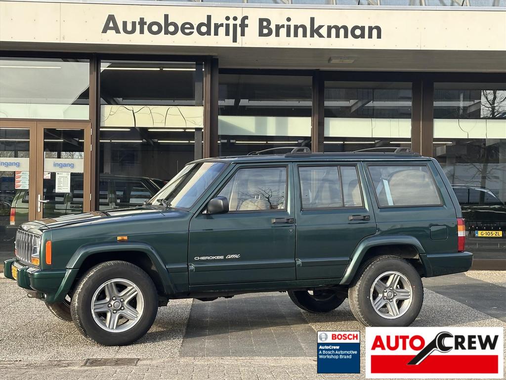 JEEP Cherokee 4.0 I AUT Classic, Stof, Beige, Metallic lak, Origineel Nederlands