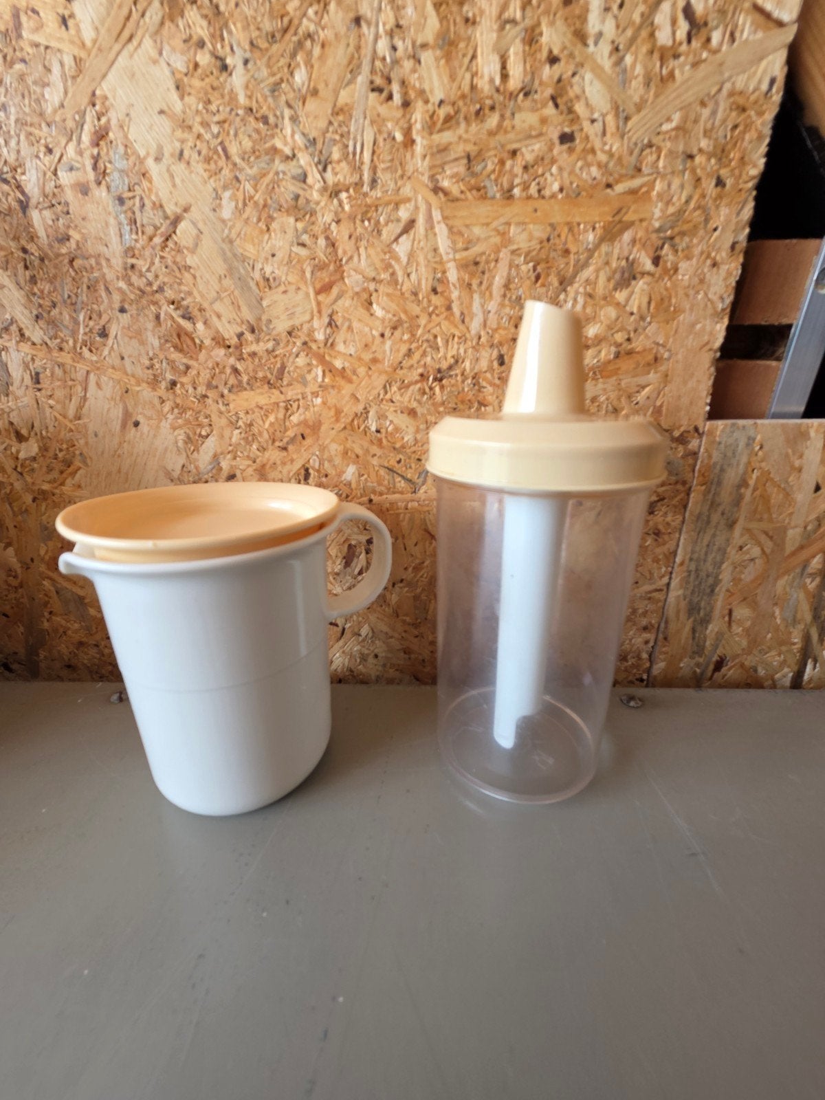 Vintage retro suiker en melk setje melkkan is tupperware, Ophalen, Overige typen
