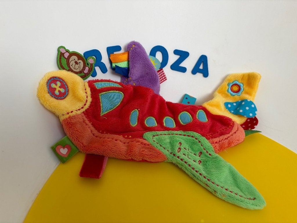 K2785 label label labellabel vliegtuig, Kinderen en Baby's, Ophalen of Verzenden, Zo goed als nieuw, Overige typen