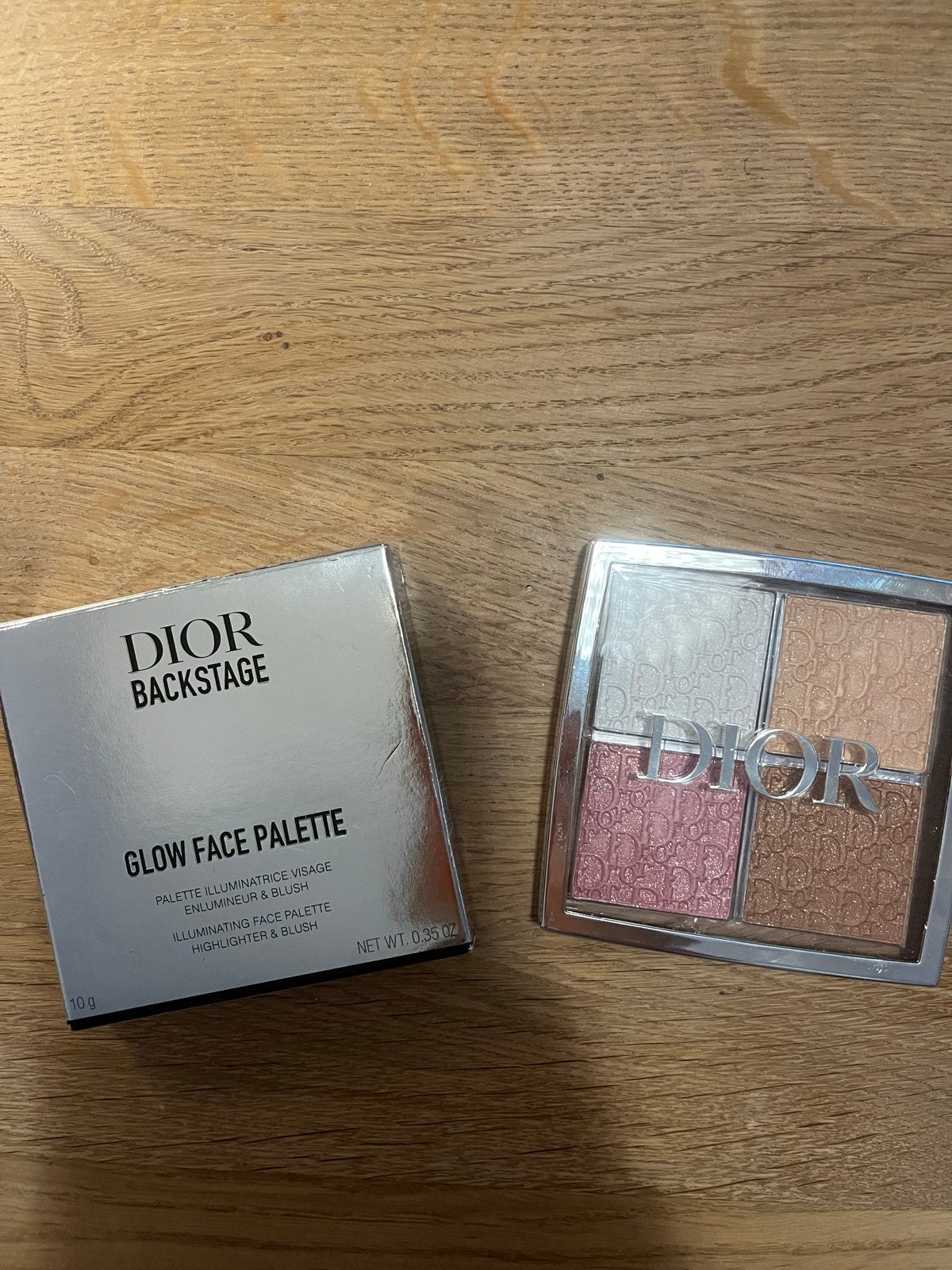 Dior Backstage Glow Face Palette - 001 Universal, Overige kleuren, Gehele gezicht, Ophalen of Verzenden, Zo goed als nieuw