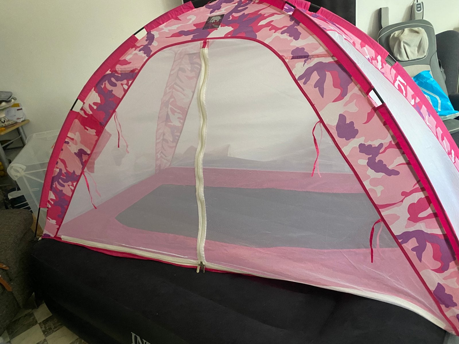 Roze camouflage speeltentje voor kinderen, Kinderen en Baby's, Ophalen of Verzenden, Gebruikt