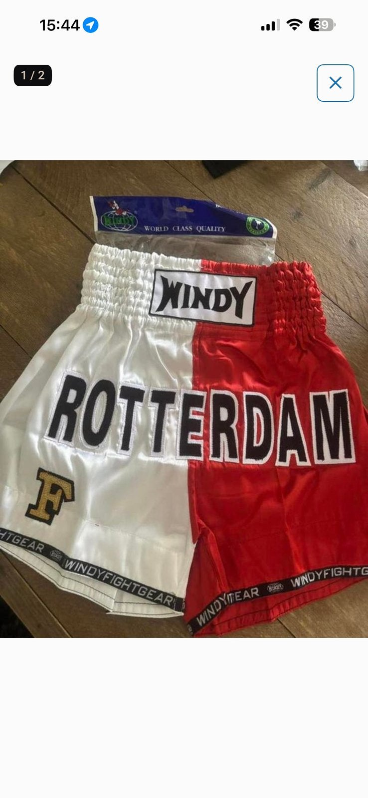 Windy Thaiboksbroekjes Feyenoord XXS t/m XL (Twins Fairtex), Ophalen of Verzenden, Nieuw, Overige