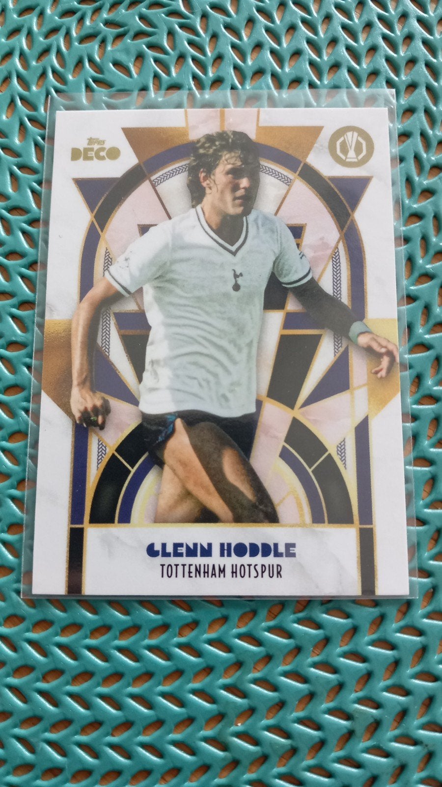 Glenn Hoddle Topps Deco Legends Voetbal Spelerskaart, Verzenden, Zo goed als nieuw, Buitenlandse clubs, Spelerskaart