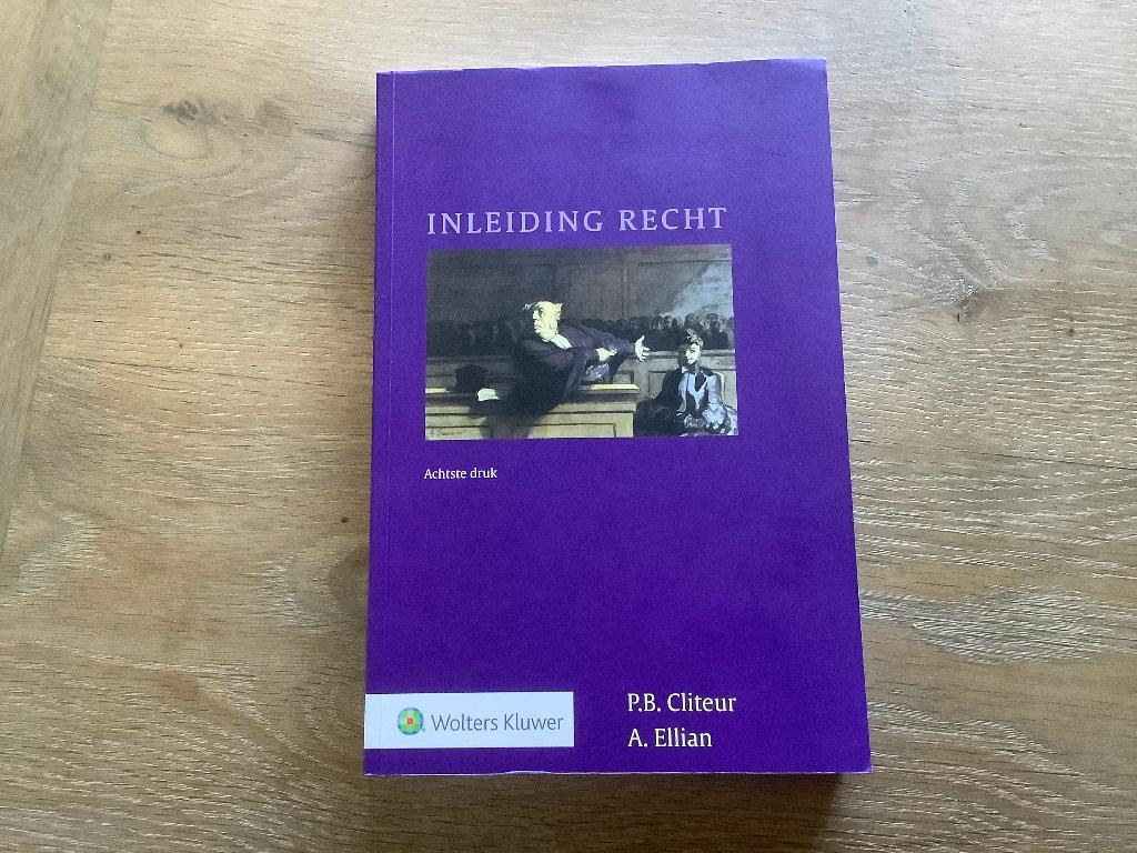 Inleiding recht, Boeken, Ophalen of Verzenden, Gamma, Zo goed als nieuw, Overige niveaus
