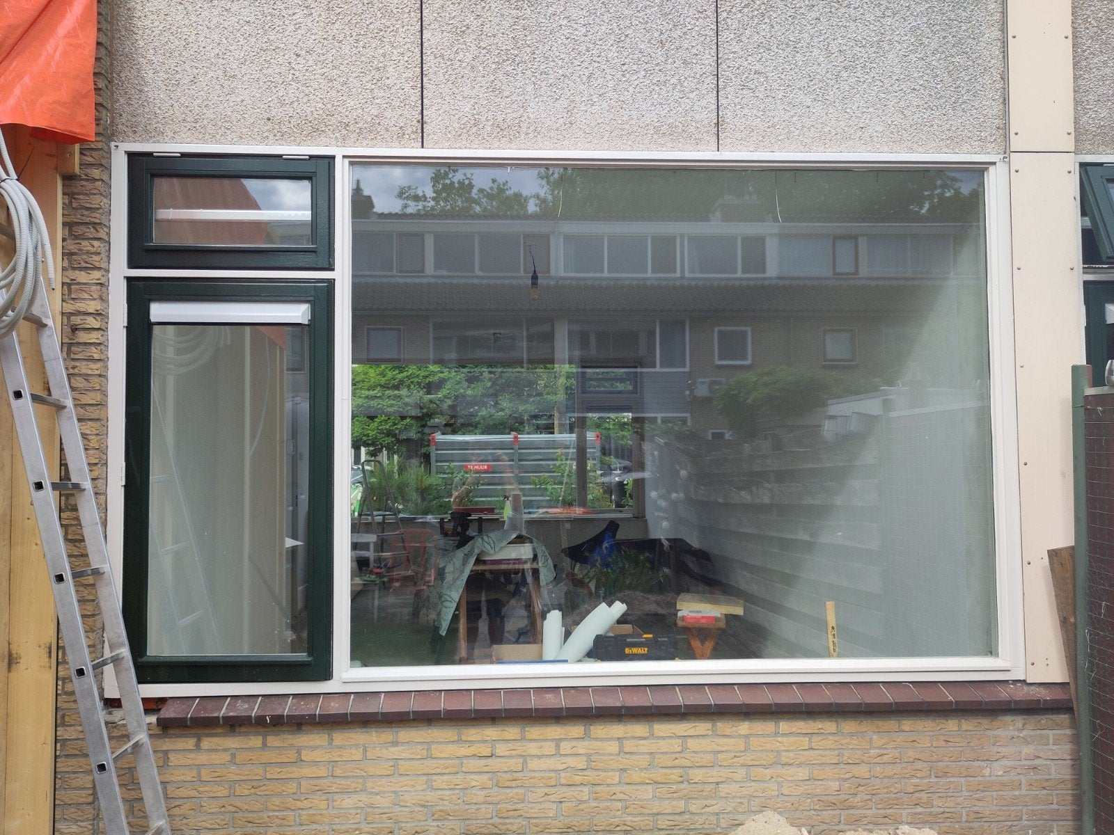 Gratis HR++ ramen (excl. bovenlicht), Doe-het-zelf en Verbouw, Glas en Ramen, Ophalen, Gevelraam of Ruit, Gebruikt, 160 cm of meer