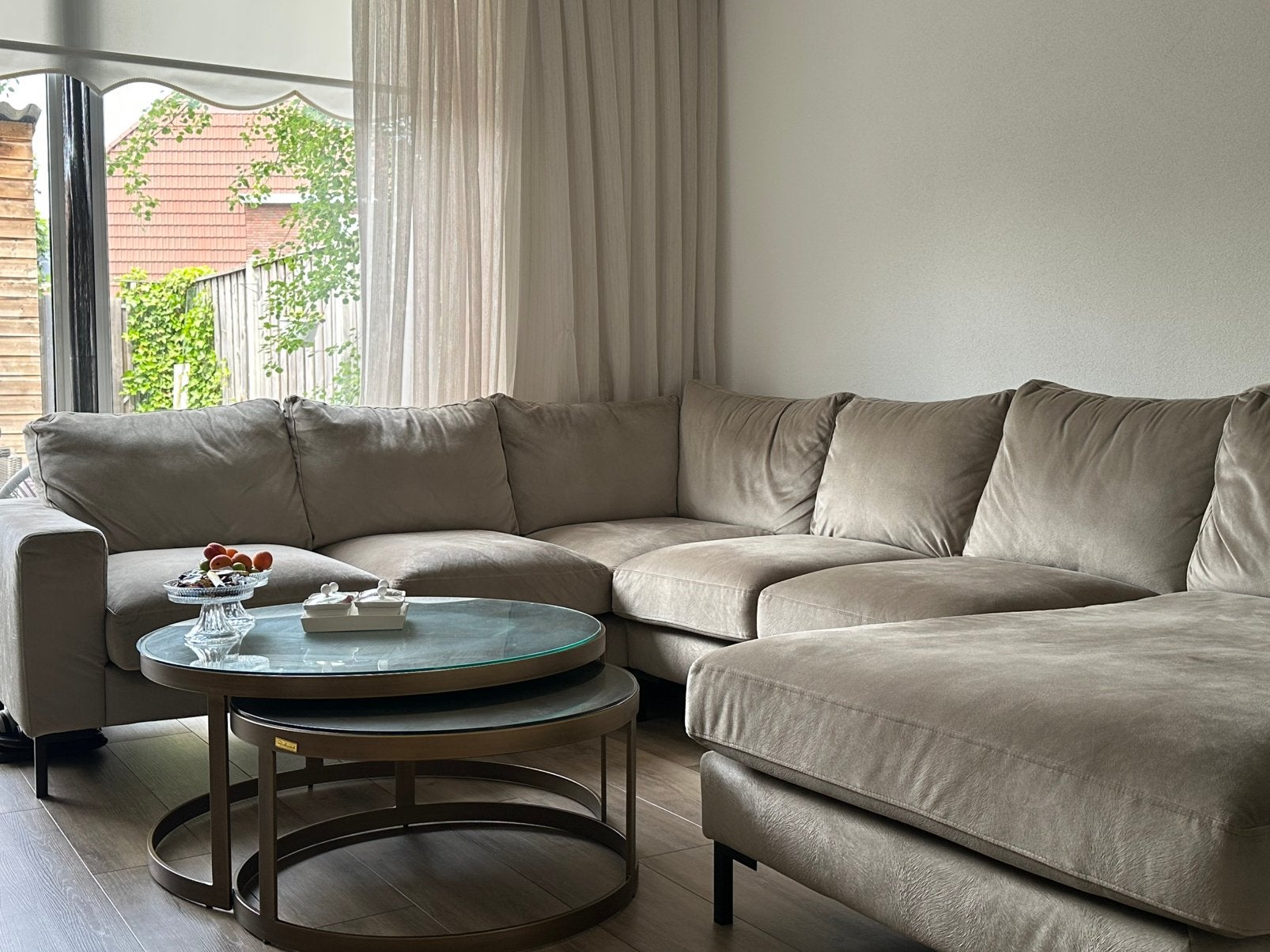 Te koop bank + Fauteuil URBAN SOFA, Ophalen, Zo goed als nieuw, Stof