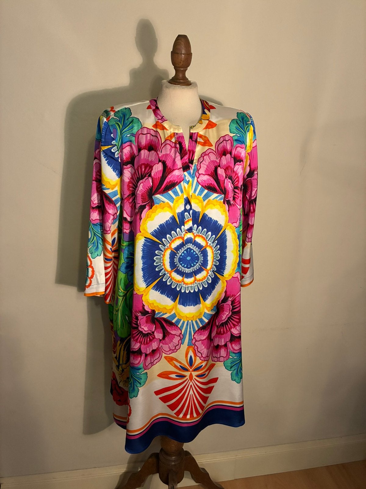 GRACE DRESS SUMMER KLEURRIJK, Overige kleuren, Verzenden, Maat 42/44 (L), Zo goed als nieuw