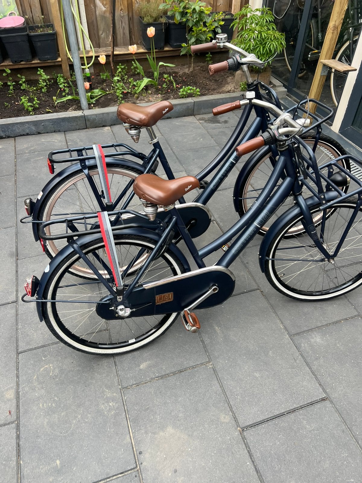 Twee Cortina u4 meisjesfiets 24&26 inch 3 versnelling, Ophalen, Terugtraprem, Versnellingen, Gebruikt