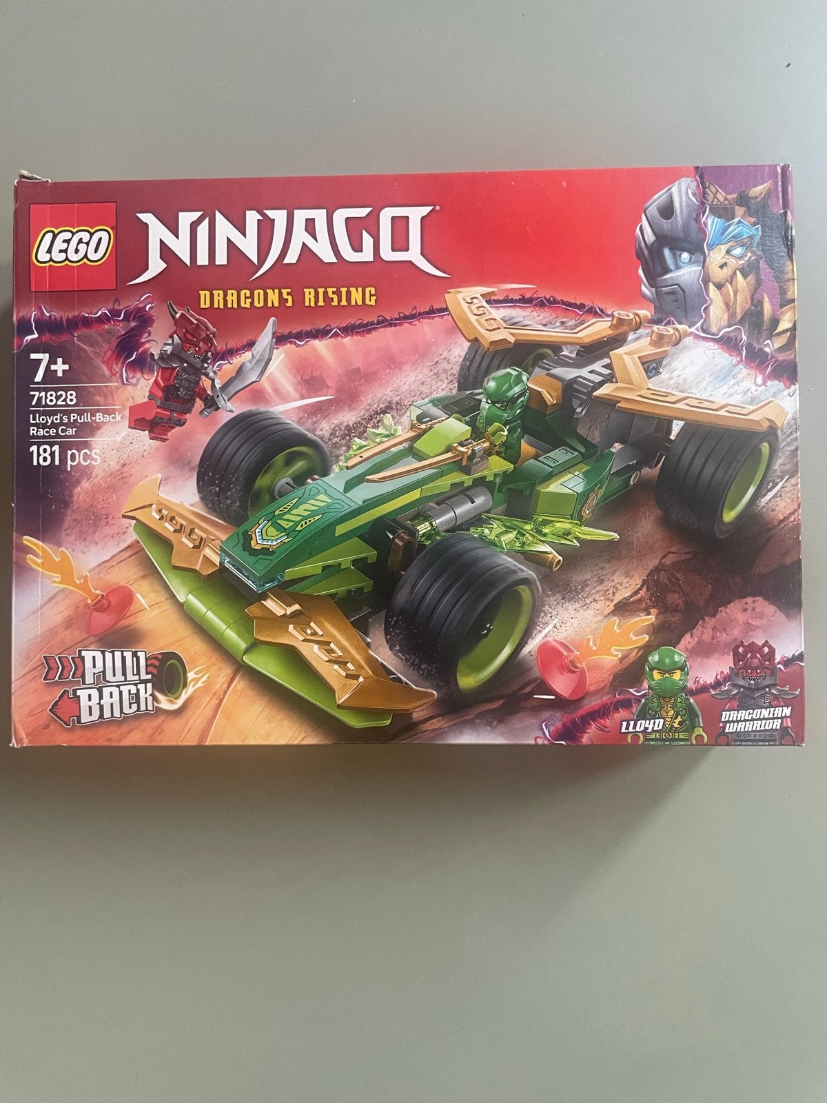 LEGO Ninjago 71828 Lloyd's Pull-Back Race Car - Nieuw