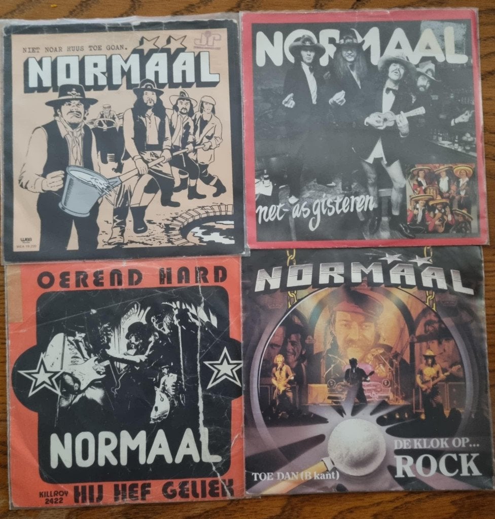 Vier keer Normaal, Verzenden, Gebruikt, 7 inch
