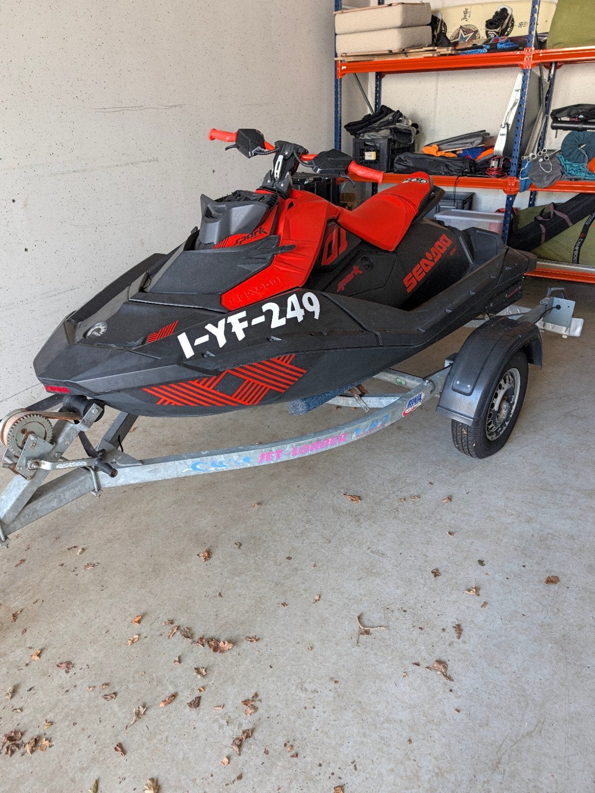 Sea-Doo Spark trixx 2021 met trailer en opties, Ophalen of Verzenden, Gebruikt, Benzine, 70 tot 120 pk