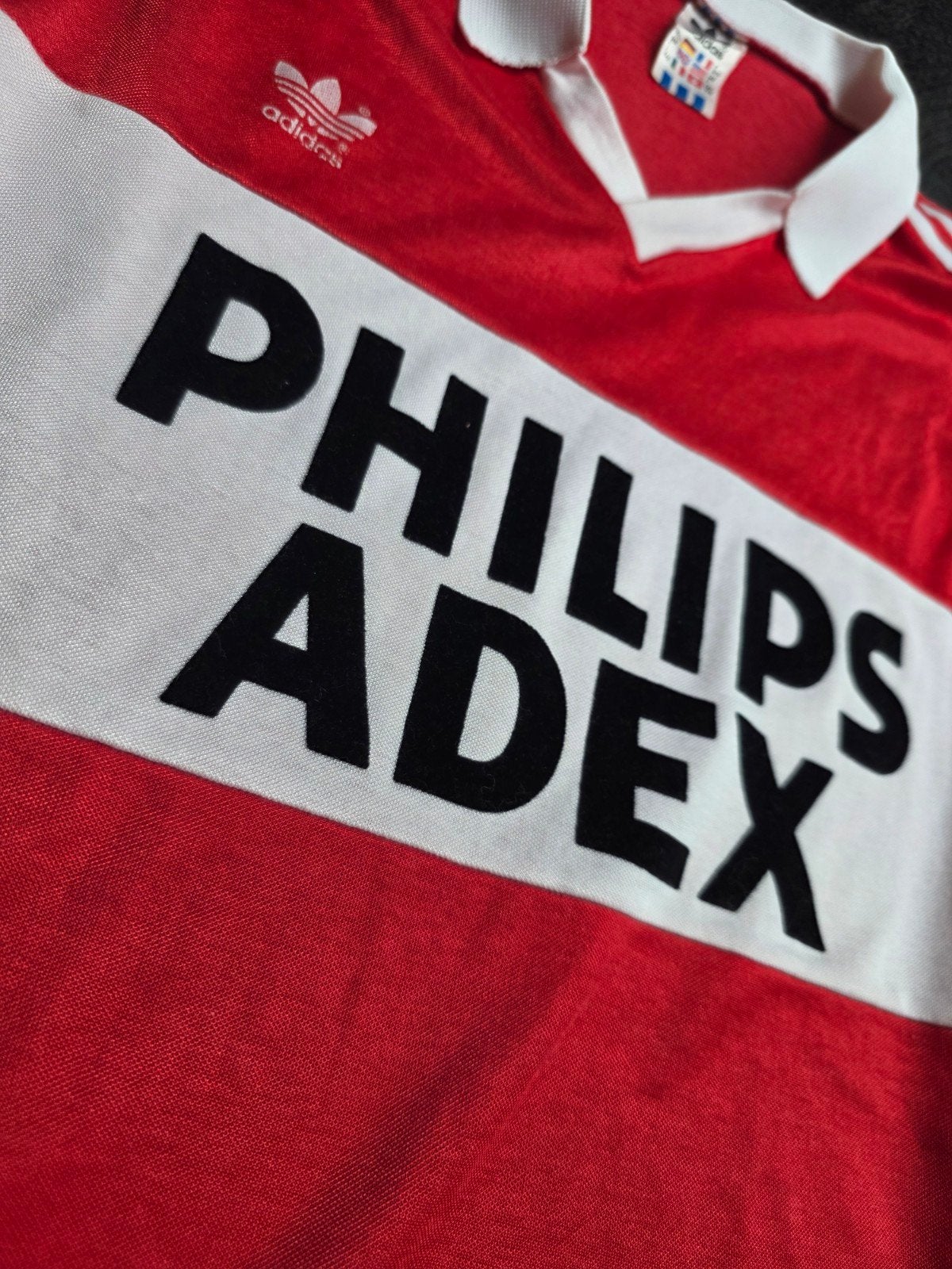 Uniek vintage PSV Philips Adex shirt, Maat L, Verzenden, Zo goed als nieuw, Shirt