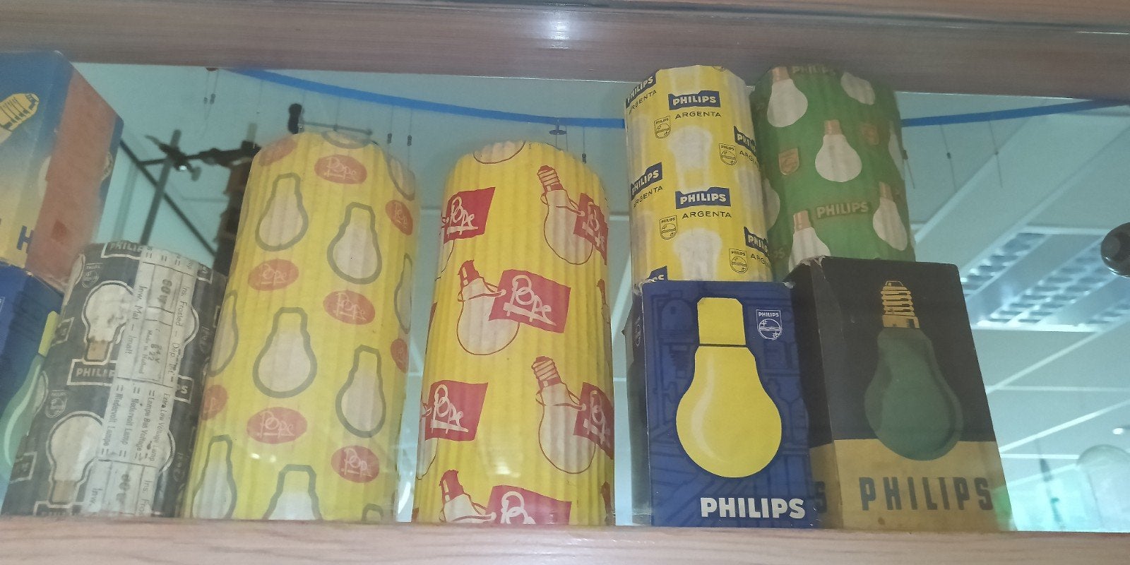 Vintage Philips gloeilampen in originele verpakking, Ophalen of Verzenden