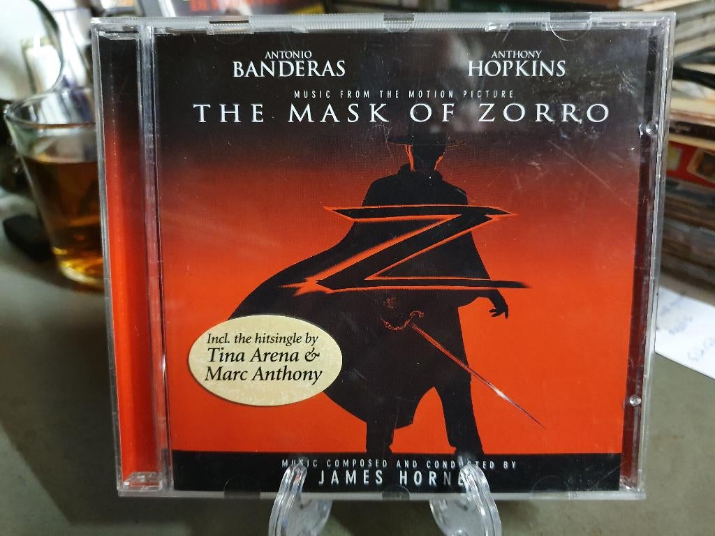 James Horner - Horner: The Mask of Zorro [SOUNDTRACK] CD, Ophalen, Zo goed als nieuw