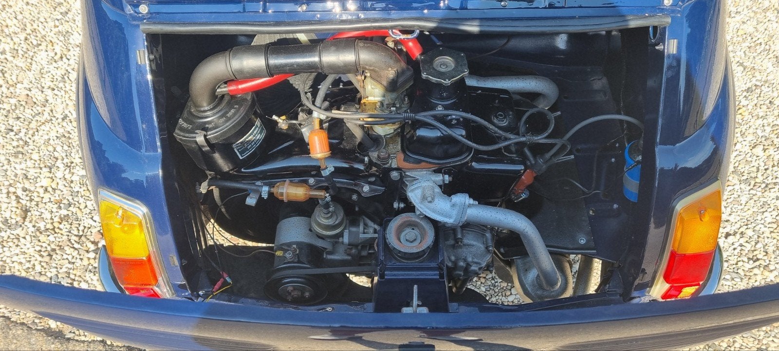 FIAT 500 R. te koop zeer nette oldtimer kleur blauw, foto 6