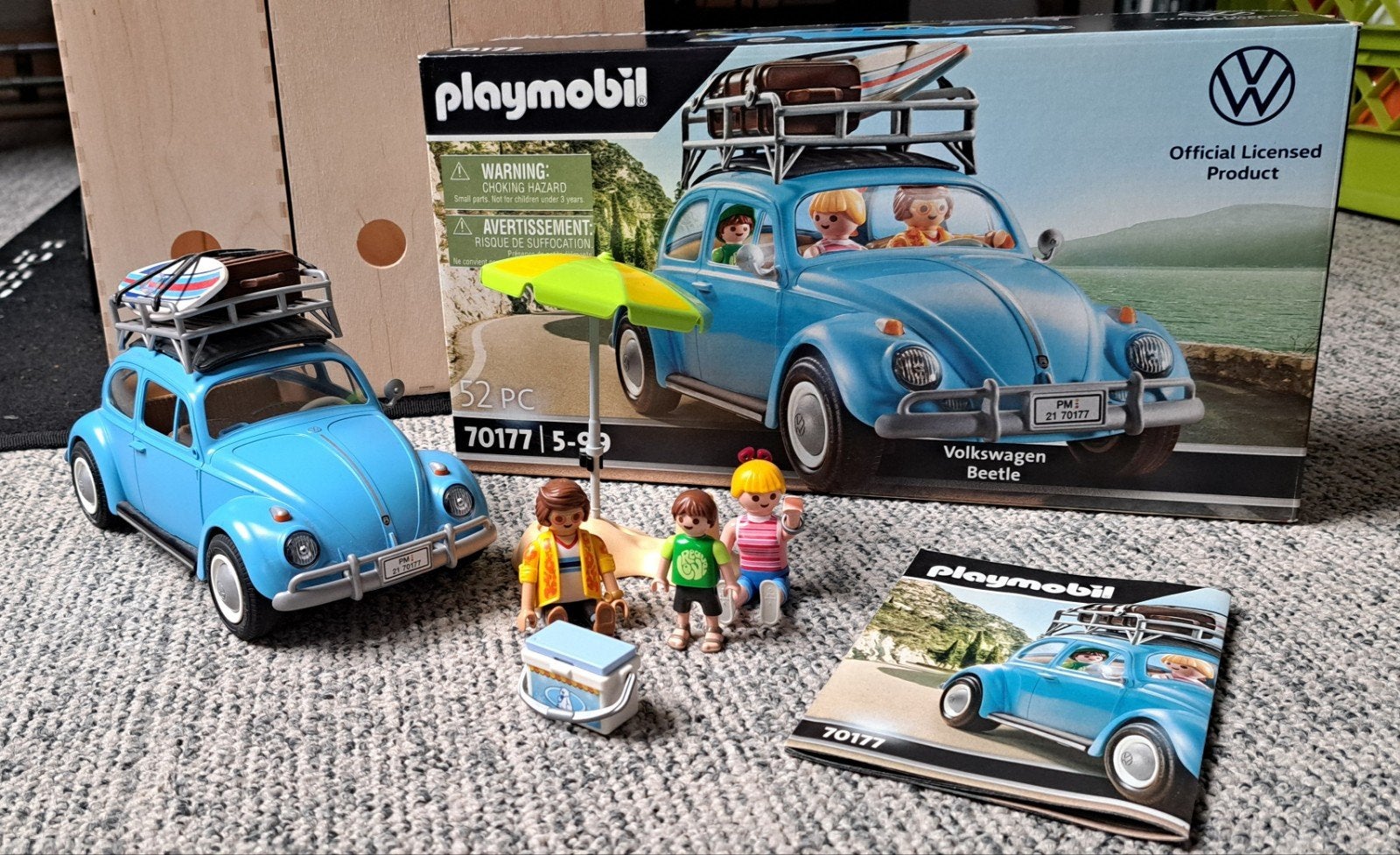 Playmobil 70177 VW Beetle, Complete set, Voertuig, Ophalen of Verzenden, Zo goed als nieuw