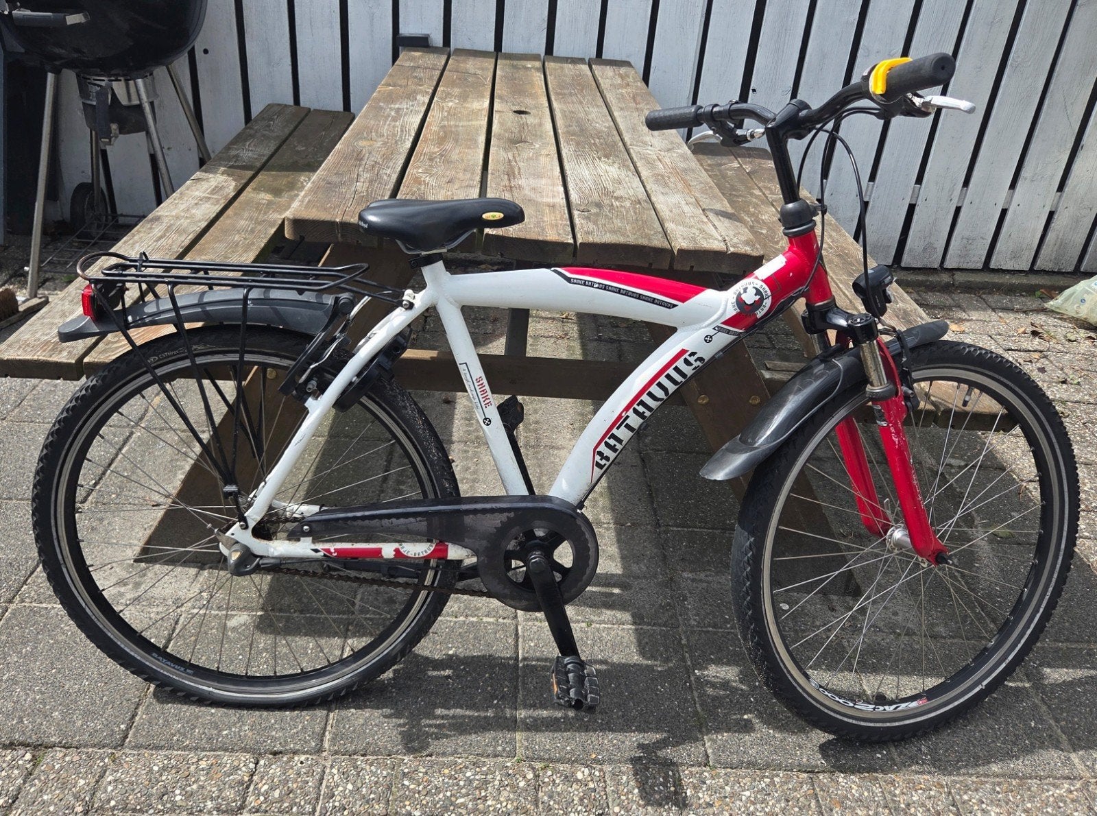 Batavus Snake 26 inch kinderfiets, Ophalen, Gebruikt, Velgrem, Versnellingen