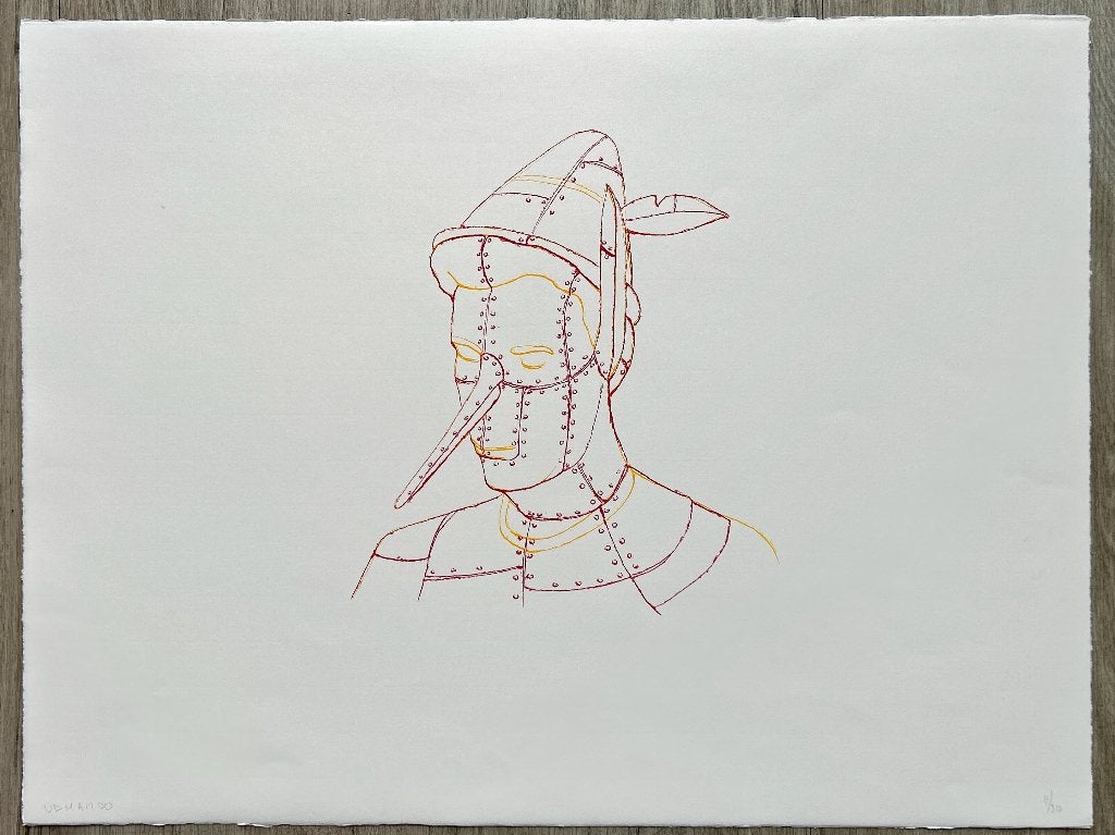 Map met 7x zeefdruk Hans van der Ham - Casa Nova, Antiek en Kunst, Gesigneerd, Verzenden, Zeefdruk