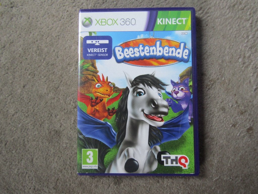 Xbox spel: Kinect Beestenbende zonder sensor, Gebruikt, 1 speler, Ophalen of Verzenden, Vanaf 3 jaar