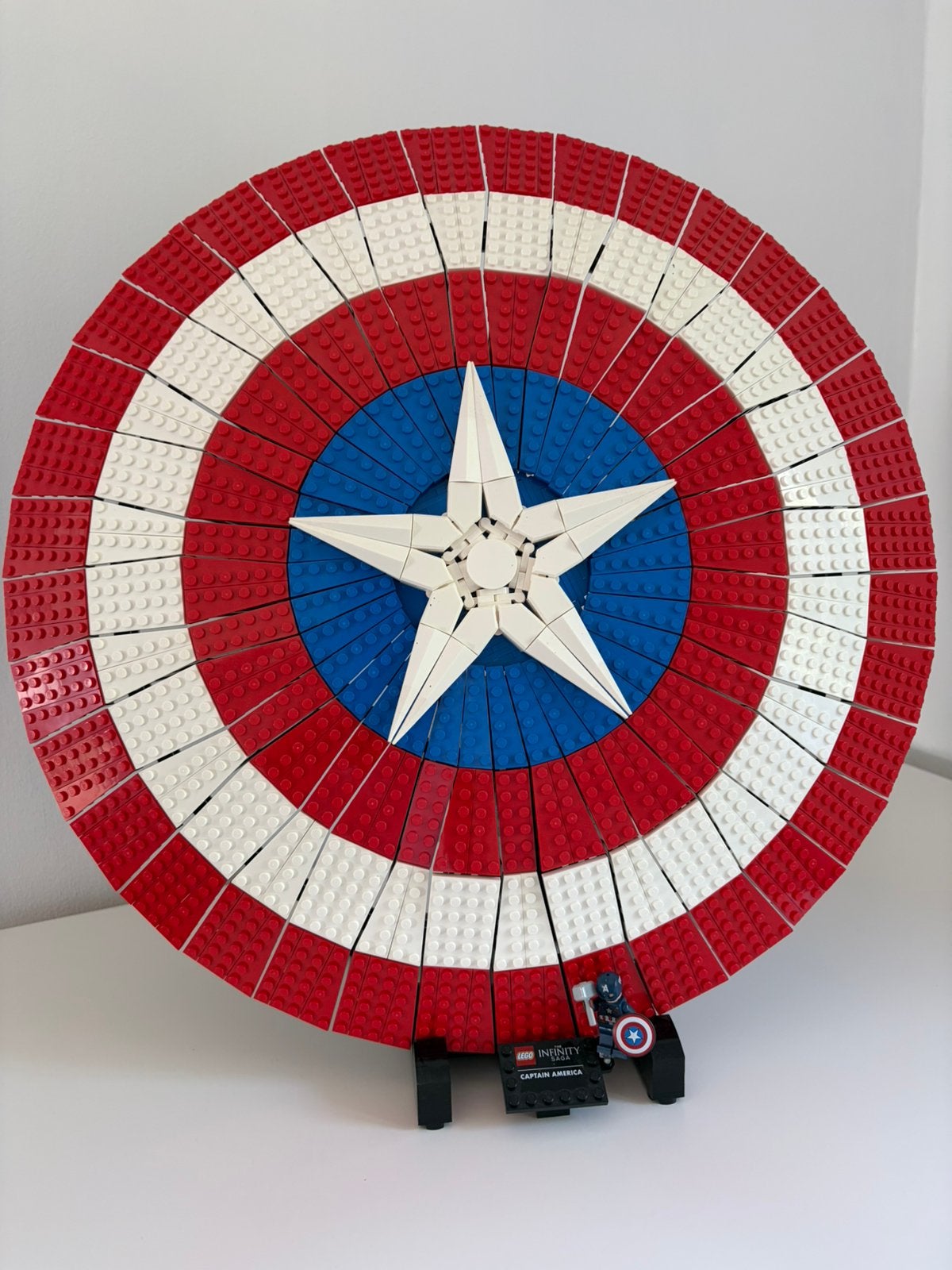 Lego Captain America schild, Ophalen, Zo goed als nieuw
