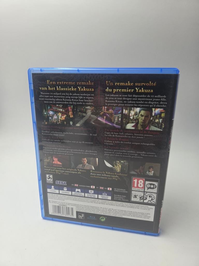 Yakuza Kiwami PS4, Avontuur en Actie, 1 speler, Ophalen of Verzenden, Zo goed als nieuw