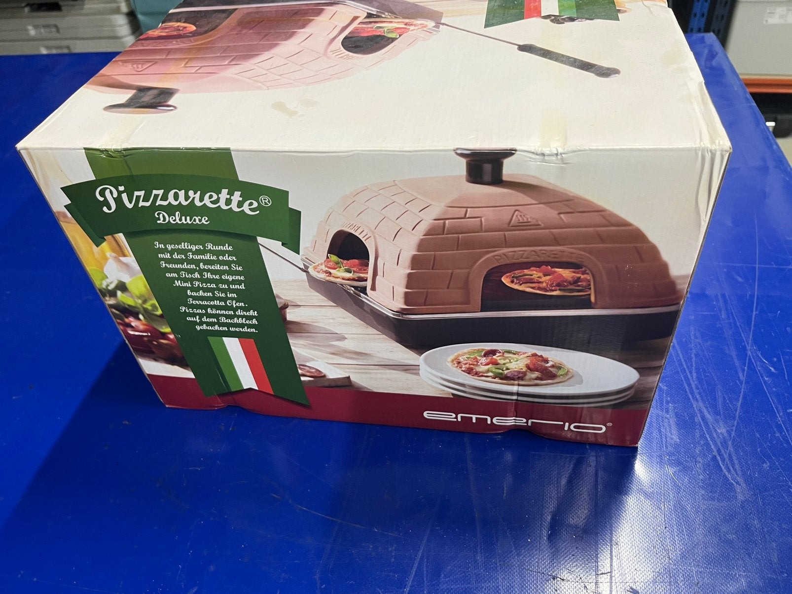 Pizzarette in nieu we staat in originele doos compleet, Ophalen of Verzenden, Zo goed als nieuw, 4 t/m 7 personen