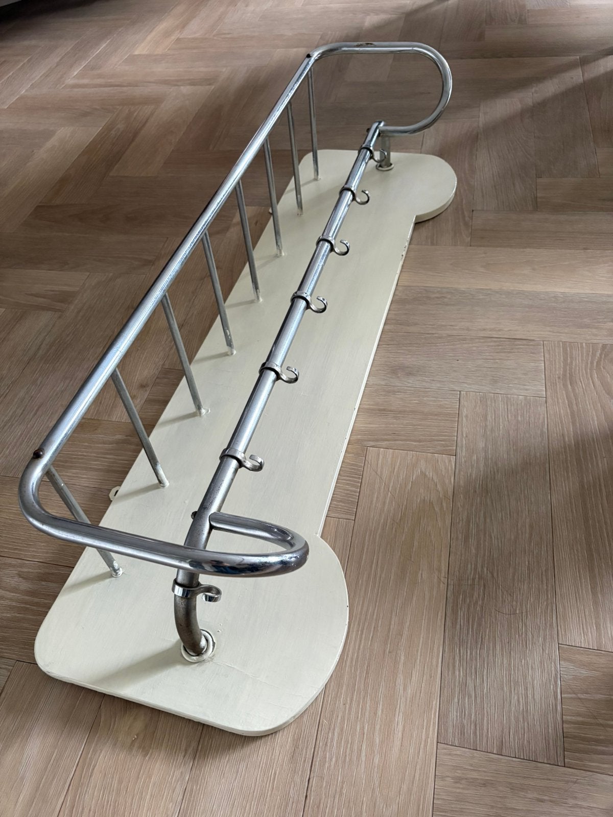 Vintage kapstok chroom mid century, Huis en Inrichting, Zo goed als nieuw, Minder dan 100 cm, Metaal, Ophalen