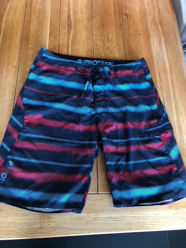 Rood/blauw/zwarte Protest zwemshort, maat XL, Kleding | Heren, Overige kleuren, Verzenden, Protest, Maat 56/58 (XL)