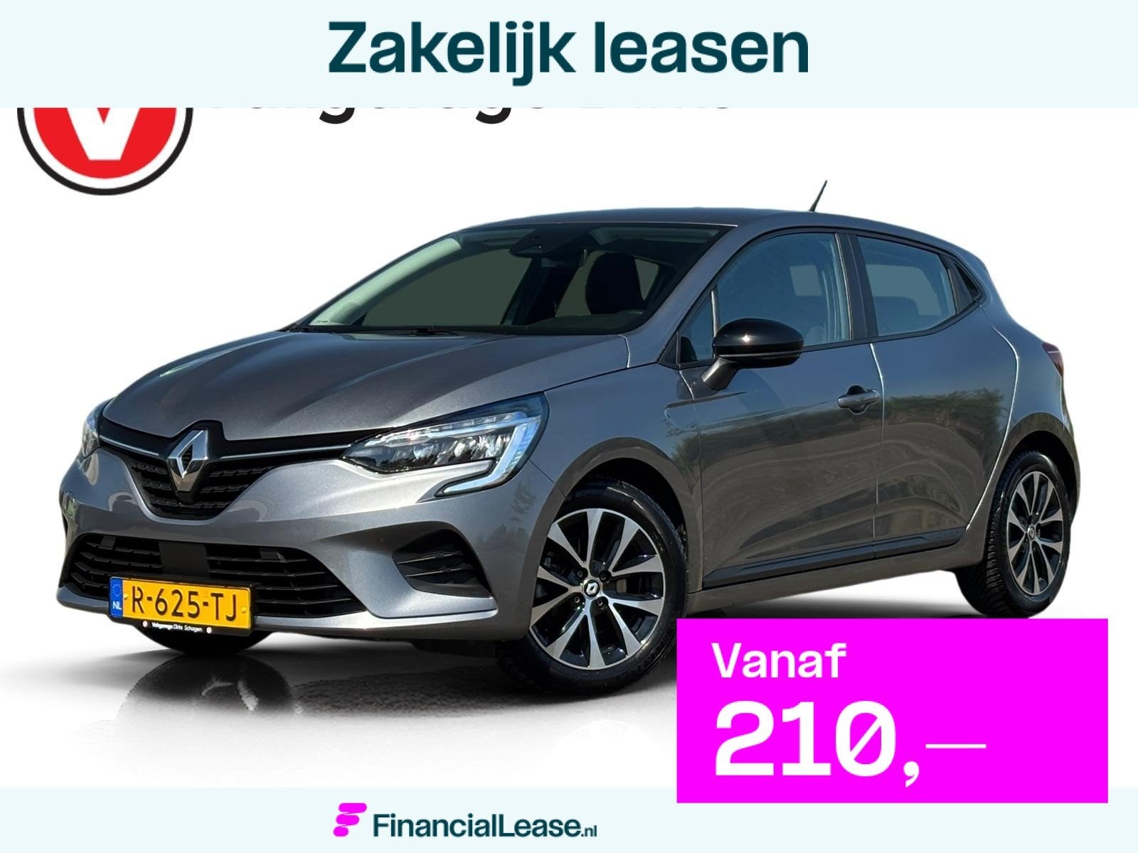 Renault Clio 1.6 E-Tech Hybrid 145 PK Equilibre  LED, Dealer onderhouden, Stof, Gebruikt, Euro 6