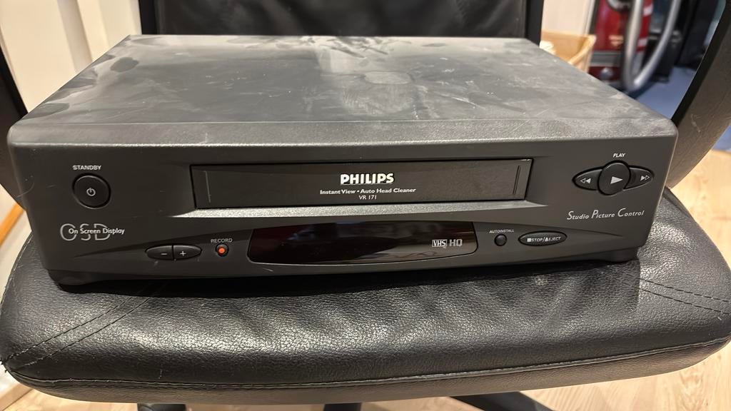 Philips vcr 171, Audio, Tv en Foto, Videospelers, Ophalen of Verzenden, Gebruikt, VHS-speler of -recorder