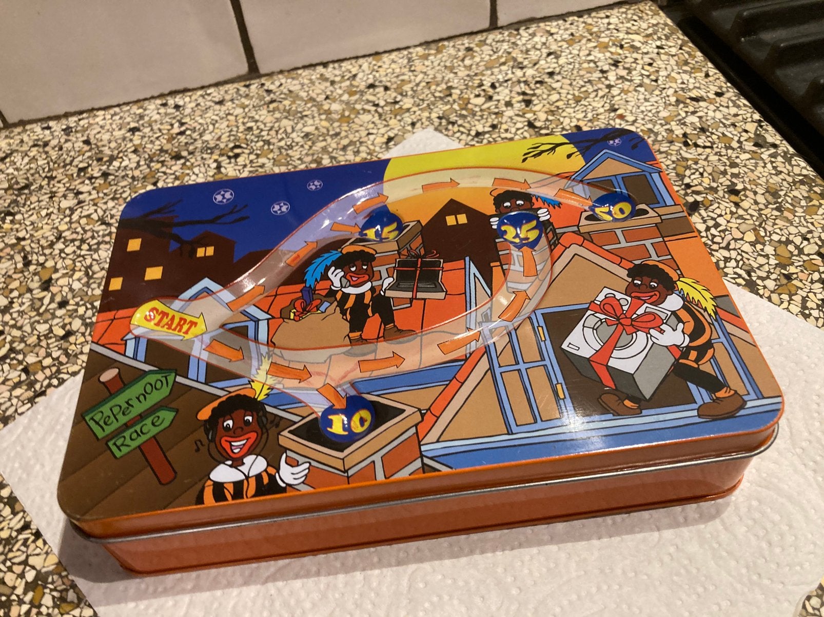 Sinterklaas blik, Verzamelen, Ophalen of Verzenden, Zo goed als nieuw, Overige