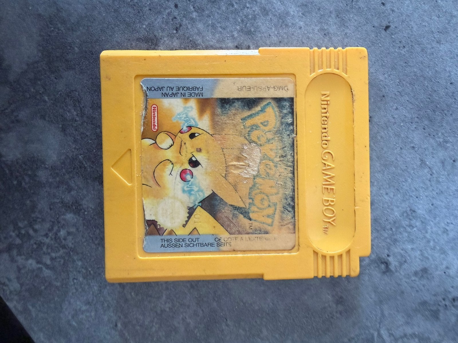 Pokémon Yellow Game Boy Color (Gebruikt), Ophalen, Gebruikt, 1 speler, Role Playing Game (Rpg)