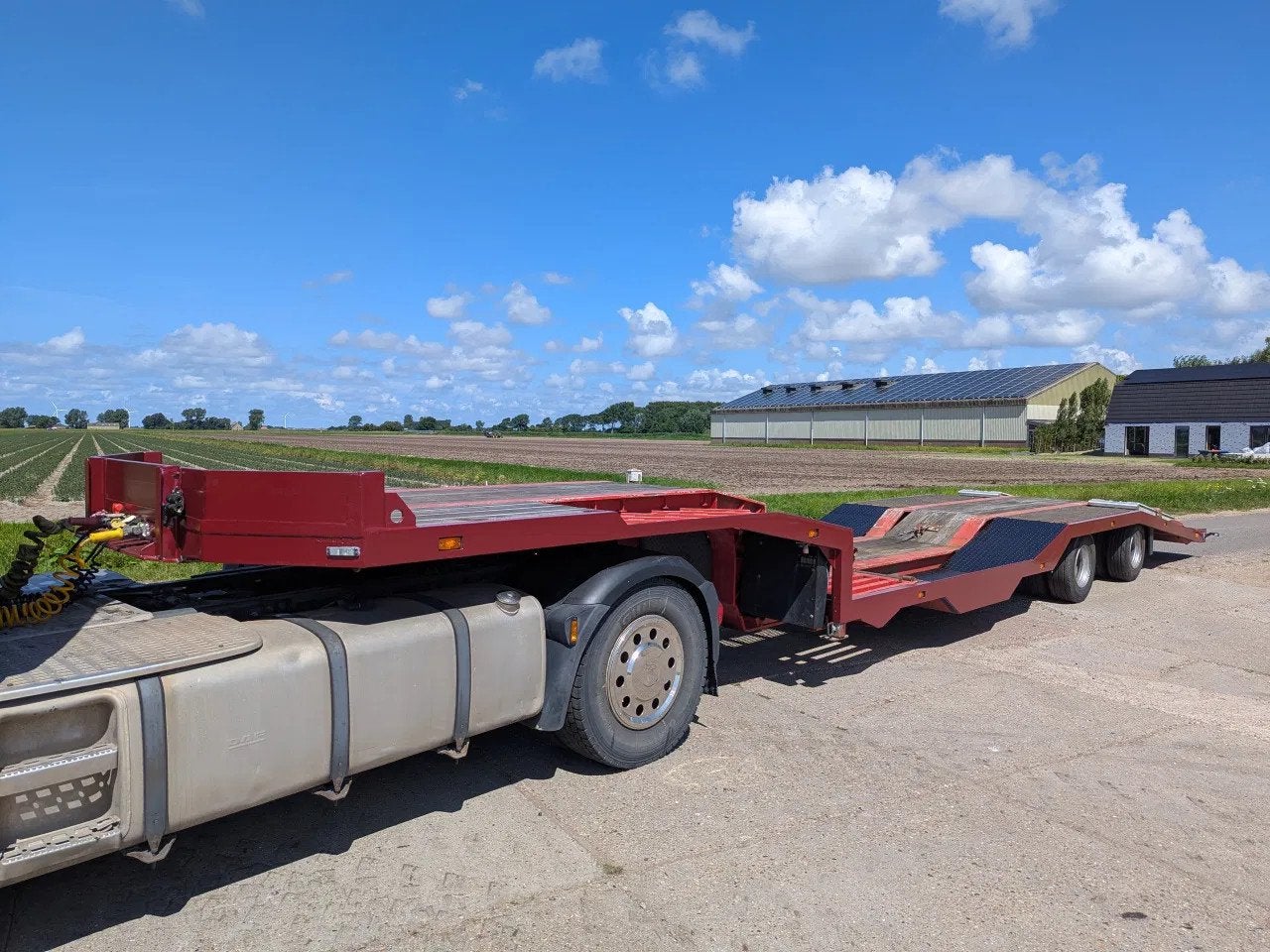 Netam Semi Dieplader (bj 1995), Overige brandstoffen, Bedrijf, Aanhangers en Opleggers, Te koop